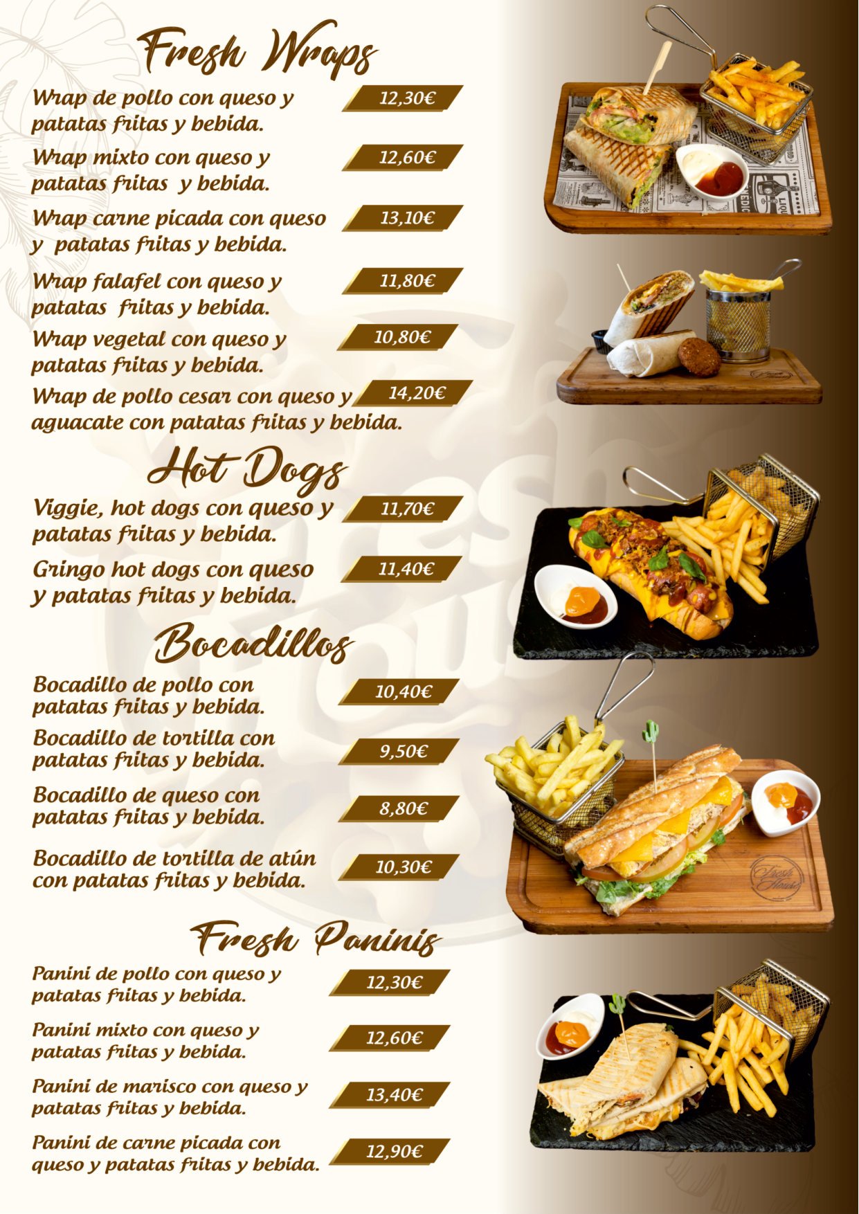 Carta Fresh House página 6