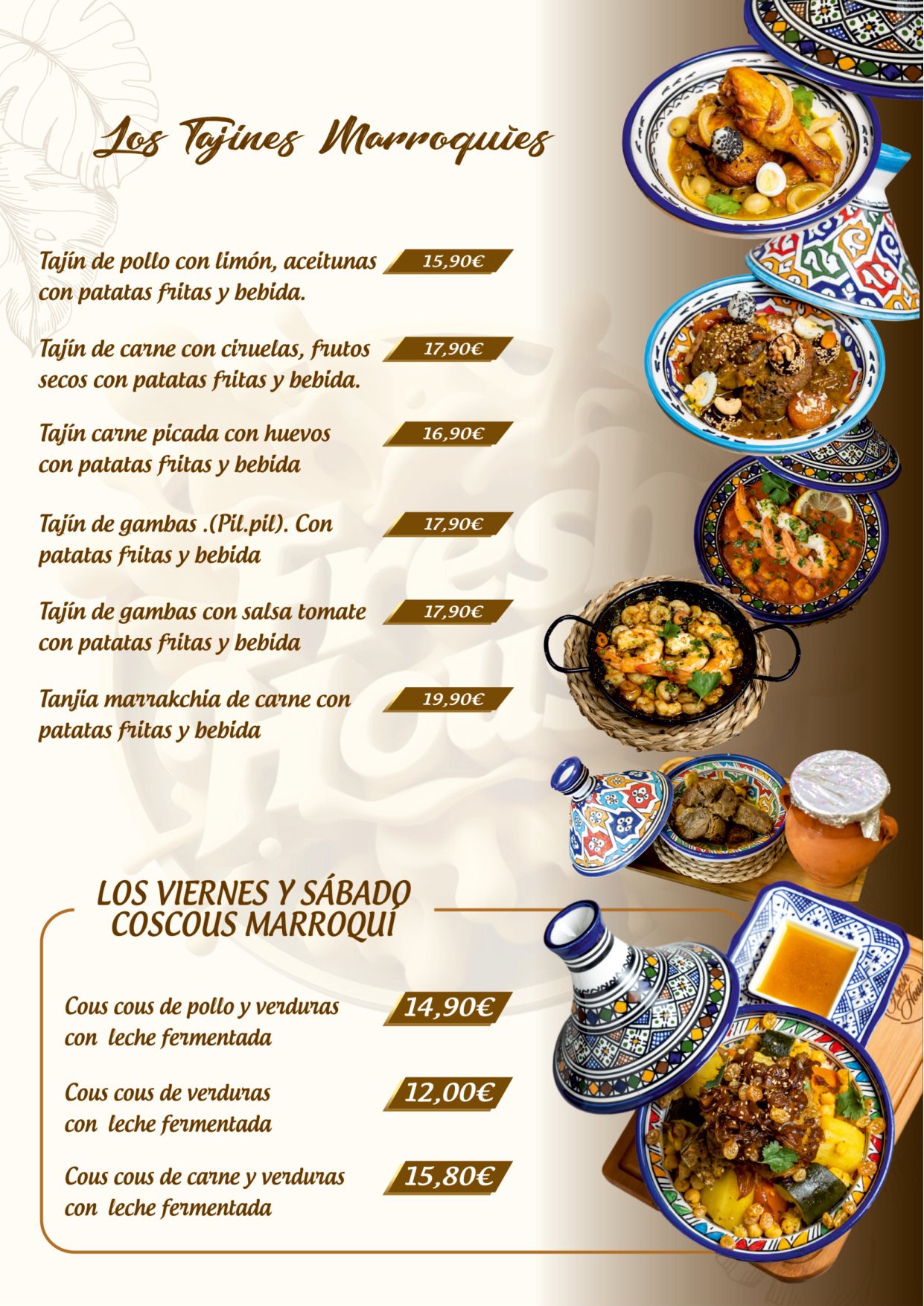 Carta Fresh House página 9